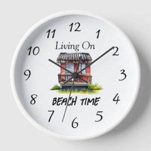 Reloj Viviendo en el tiempo de la playa