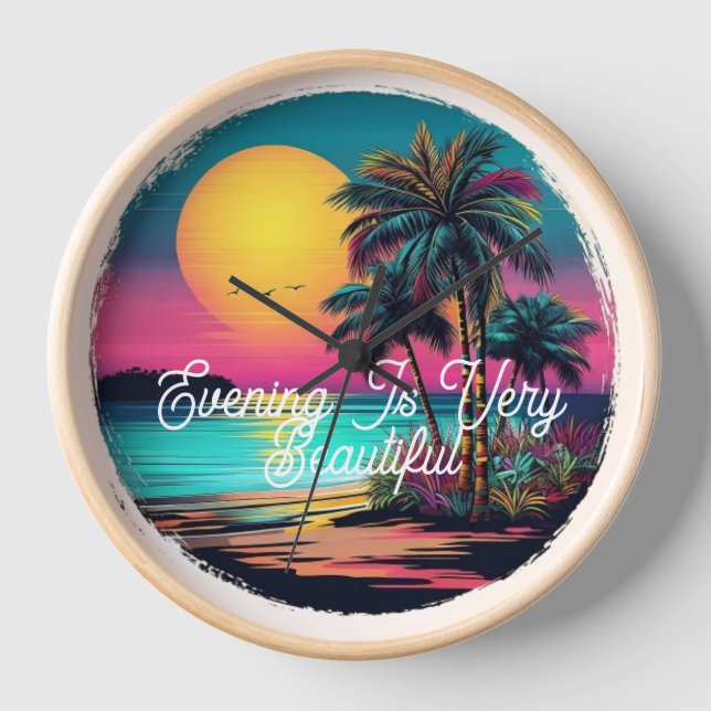 Reloj wall clock (Anverso)