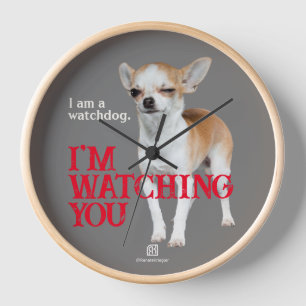 Reloj Watchdog Chihuahua - Personalizable