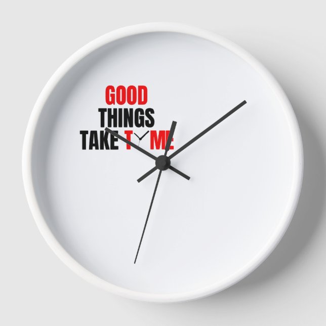 Reloj White Colour Wall Clock (Anverso)