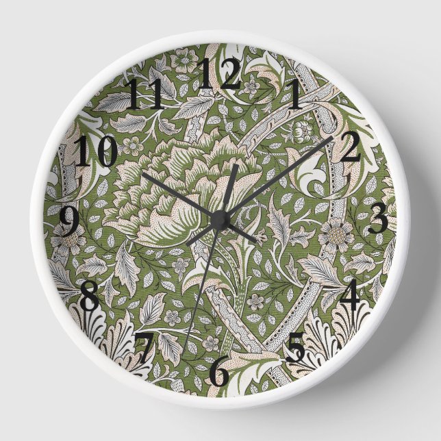 Reloj William Morris Windrush floral clásico (Anverso)