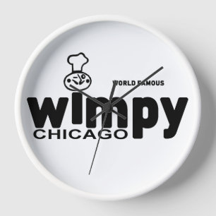 Reloj Wimpy Grills Restaurantes, Chicago, Illinois