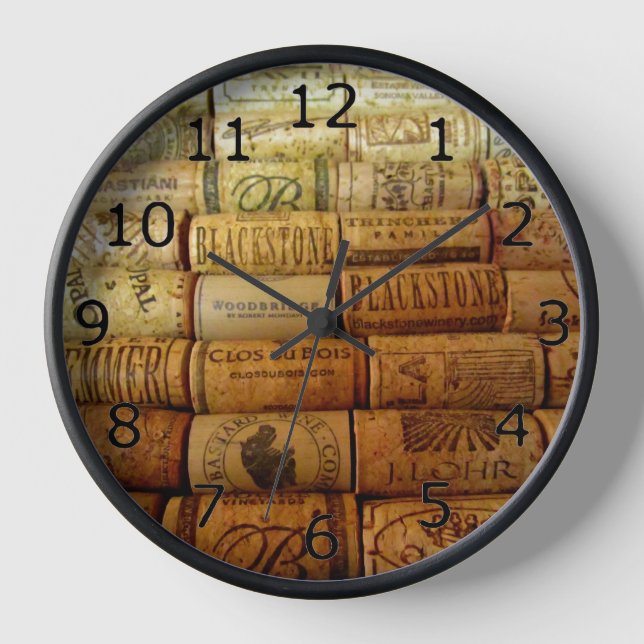 Reloj Wine Corks (Anverso)