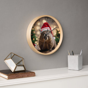 Reloj "Wombat Wonderland: Una noche de Navidades acogedo