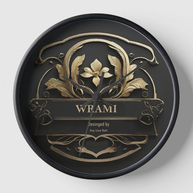 Reloj Wrami Logo, Designed by Kay Uwe Rott (Anverso)