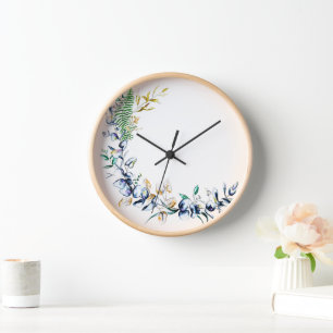 Reloj Wreath botánica de moda