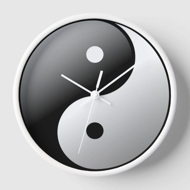Reloj Yin Yang (Anverso)