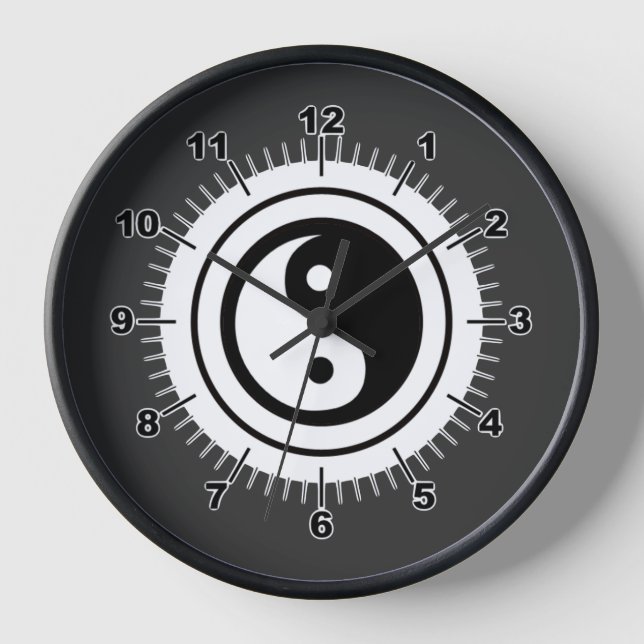 Reloj Yin Yang Clock (Anverso)