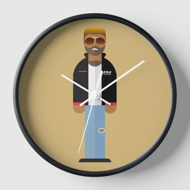 Reloj Yog - Pop Icon Wall Clock (Anverso)