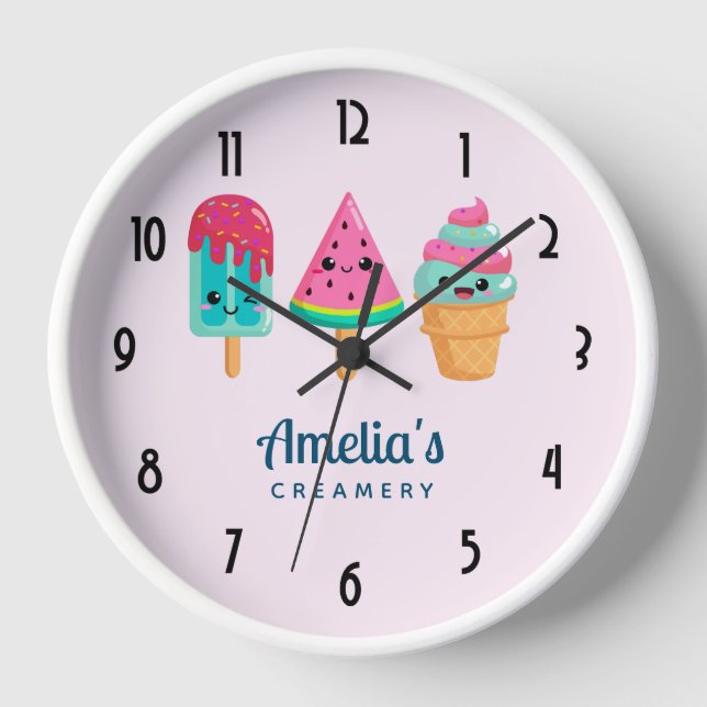 Reloj Yummy Ice Cream Triam Summer Vibe Business (Anverso)
