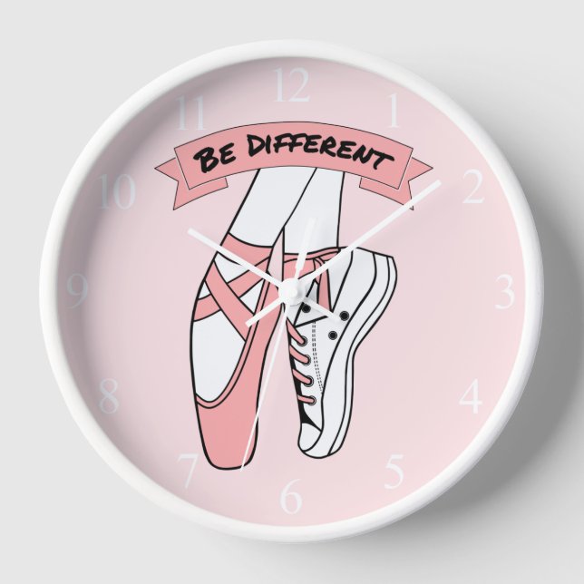 Reloj Zapatos de ballet rosa (Anverso)