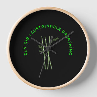 Reloj Zen Air: Respiración Sostenible
