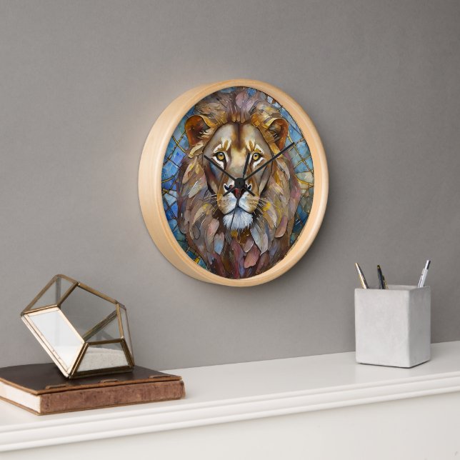 Reloj Zodíaco - Leo el León (Oficina)