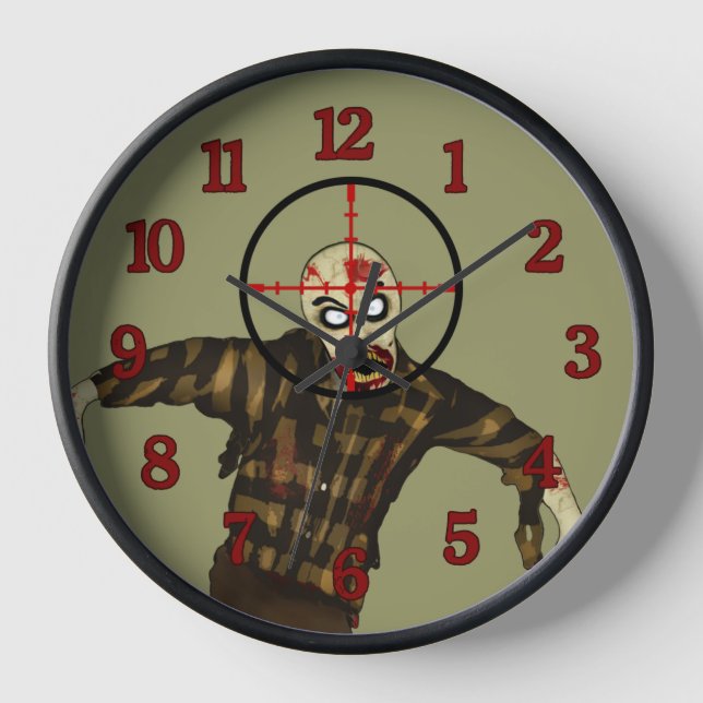 Reloj Zombie dirigido (Anverso)