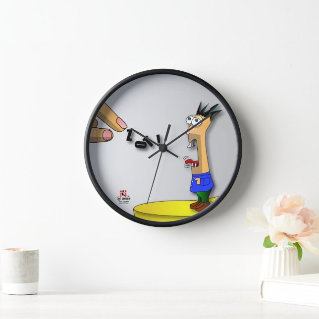 Reloj Zot Wall Clock Número 3 - El mensaje (Hogar)