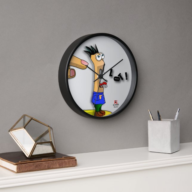 Reloj Zot Wall Clock Número 4 - El Messenger (Oficina)