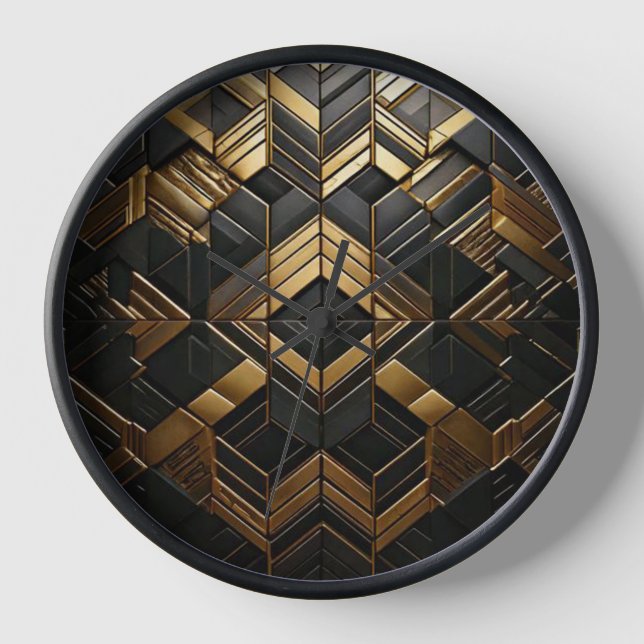 Reloj Zwart Goud Retro Klok (Anverso)