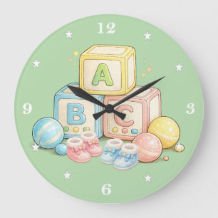 relojes BABYCLOCK-ABCBLOCKS-C - Relojes