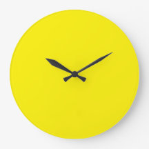Relojes cuadrados amarillos | Diseño colorido y mo