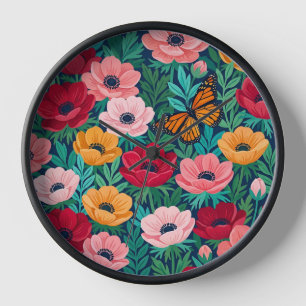 Relojes de Arte de Anémona Monarca Abstractos