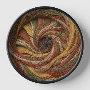 Relojes de Arte de Escalera en Espiral Abstracta