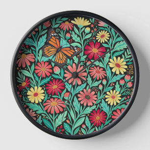 Relojes de Arte de Mariposas de Jardín de Margarit
