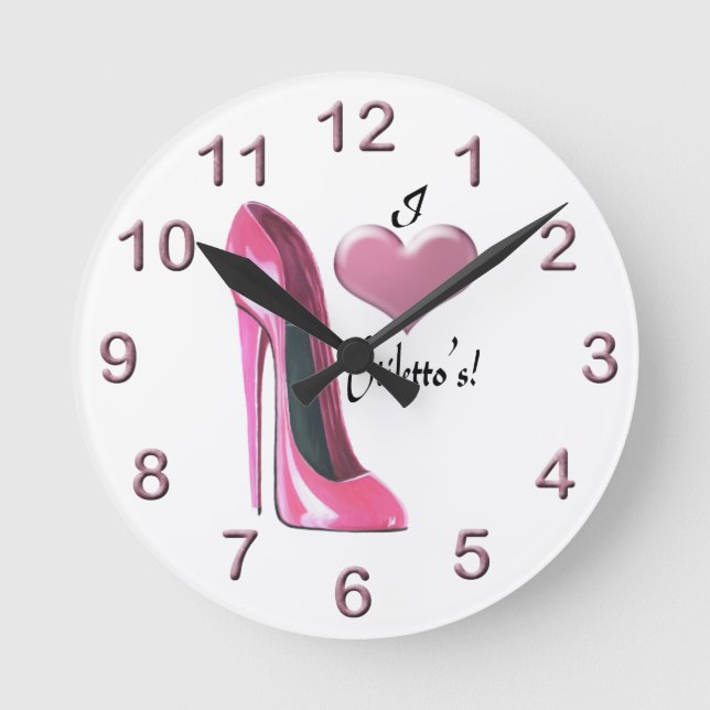 Relojes de arte de zapatos de Stiletto (Anverso)