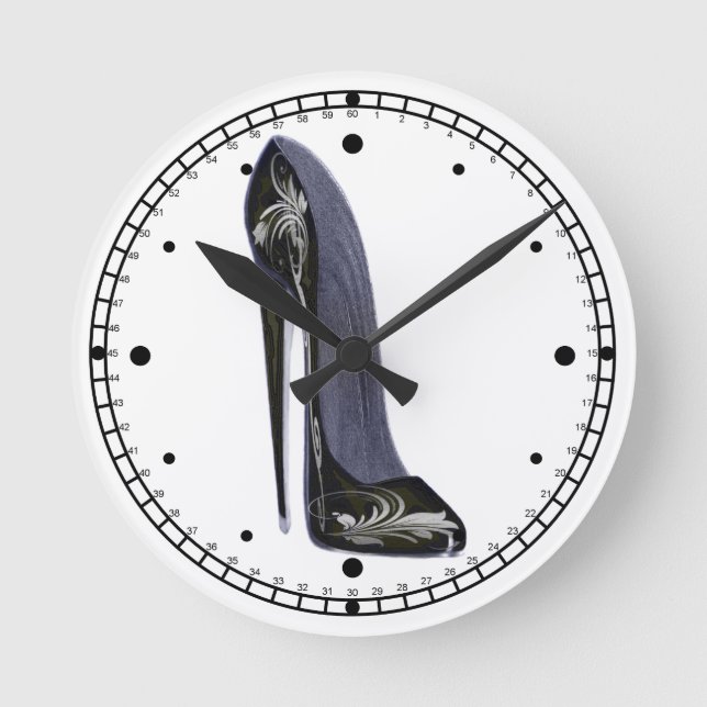 Relojes de arte de zapatos de Stiletto (Anverso)