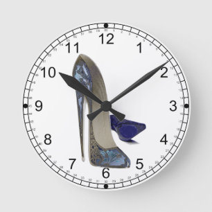 Relojes de arte de zapatos de Stiletto