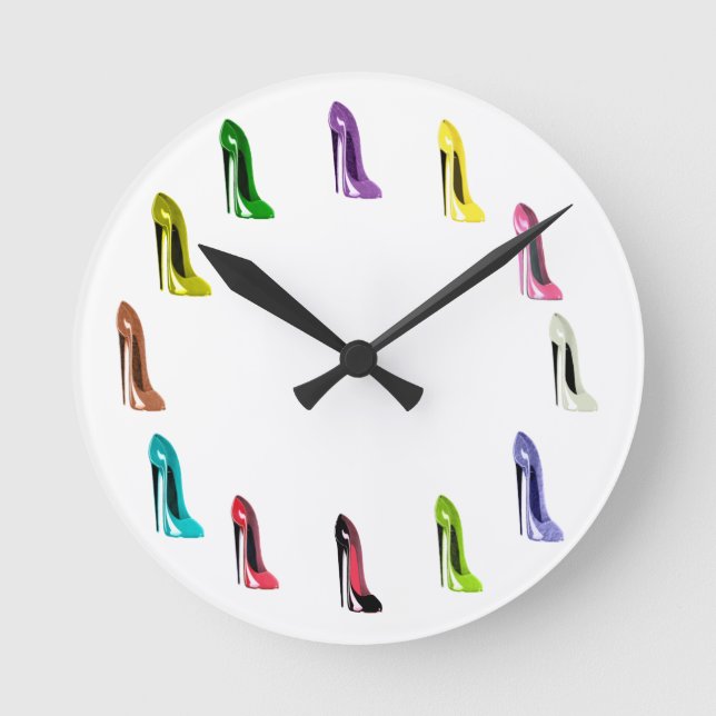 Relojes de arte de zapatos de Stiletto (Anverso)