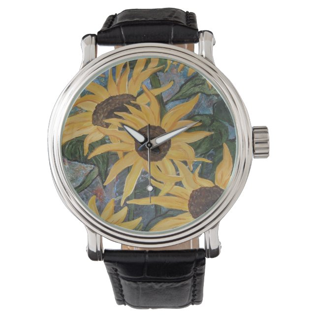 Relojes de artistas de girasol (Anverso)