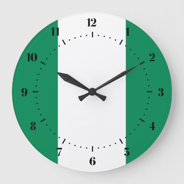Relojes de bandera de Nigeria (Anverso)