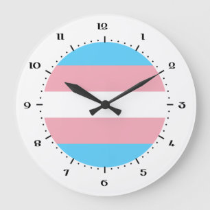 Relojes de bandera transgénero