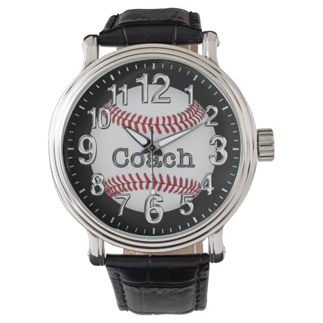 Relojes de béisbol para entrenadores: Regalos de e (Anverso)