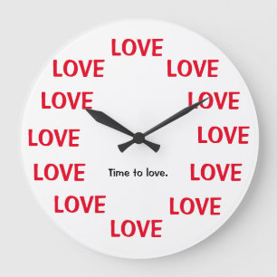 Relojes de broma La hora de amar reloj de broma