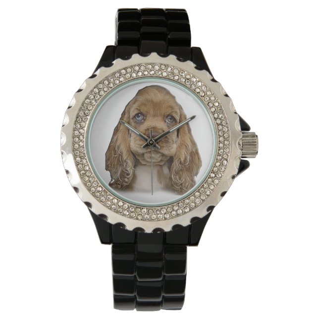Relojes de cachorro de espías de Cocker (Anverso)