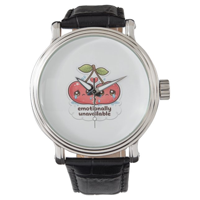 Relojes de cereza emocionalmente rojos (Anverso)