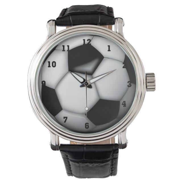 Relojes de diseño de bolas de fútbol (Anverso)