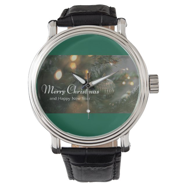 relojes de diseño de Navidad (Anverso)