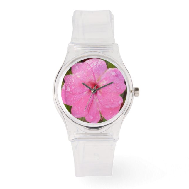 Relojes de flor rosa (Anverso)