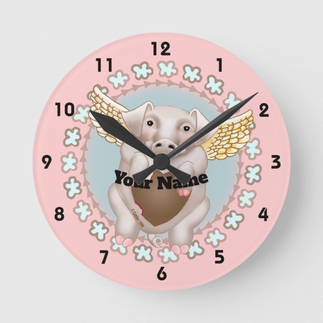 Relojes de Flying Pig Kiss (Anverso)