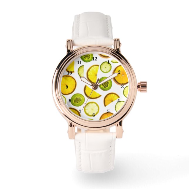 Relojes de Frutas Cítricas (Anverso)