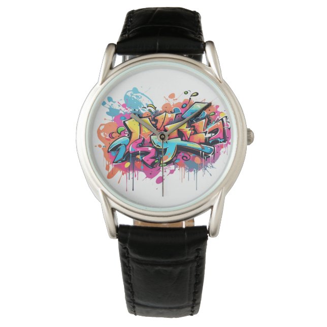 Relojes de graffiti (Anverso)