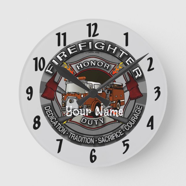 Relojes de honor de bombero (Anverso)