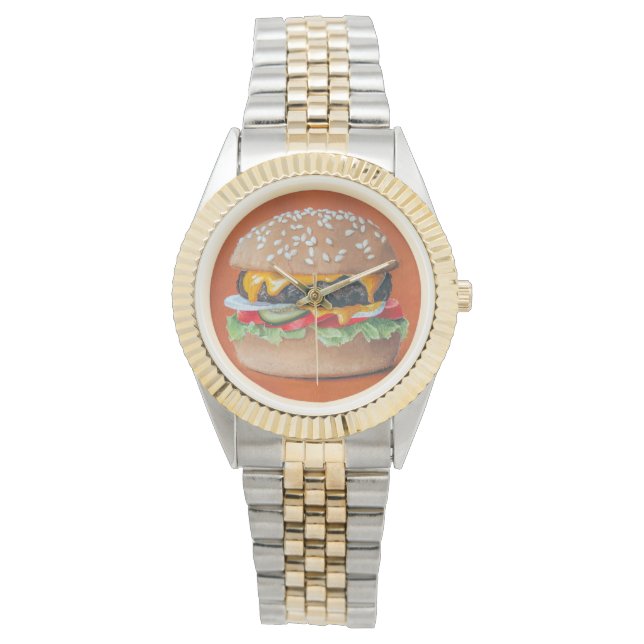 Relojes de Ilustracion Hamburger (Anverso)