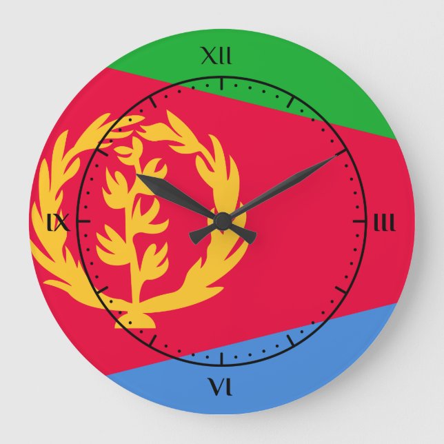 Relojes de la bandera del Eritrean (Anverso)