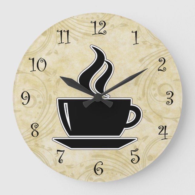 Relojes de la cocina para café (Anverso)
