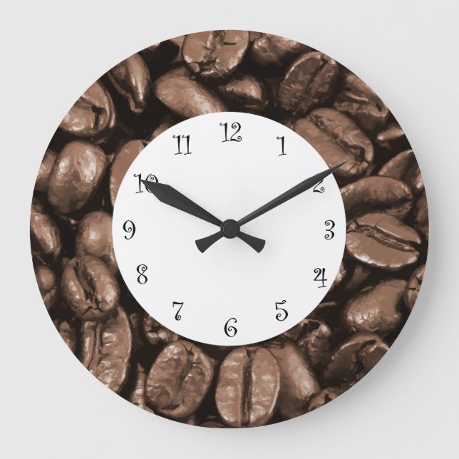 Relojes de la cocina para café (Anverso)