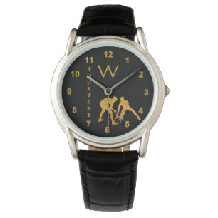 Relojes de lucha cones monograma y personalizados