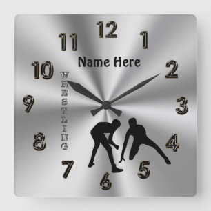 Relojes de lucha personalizados con su NOMBRE